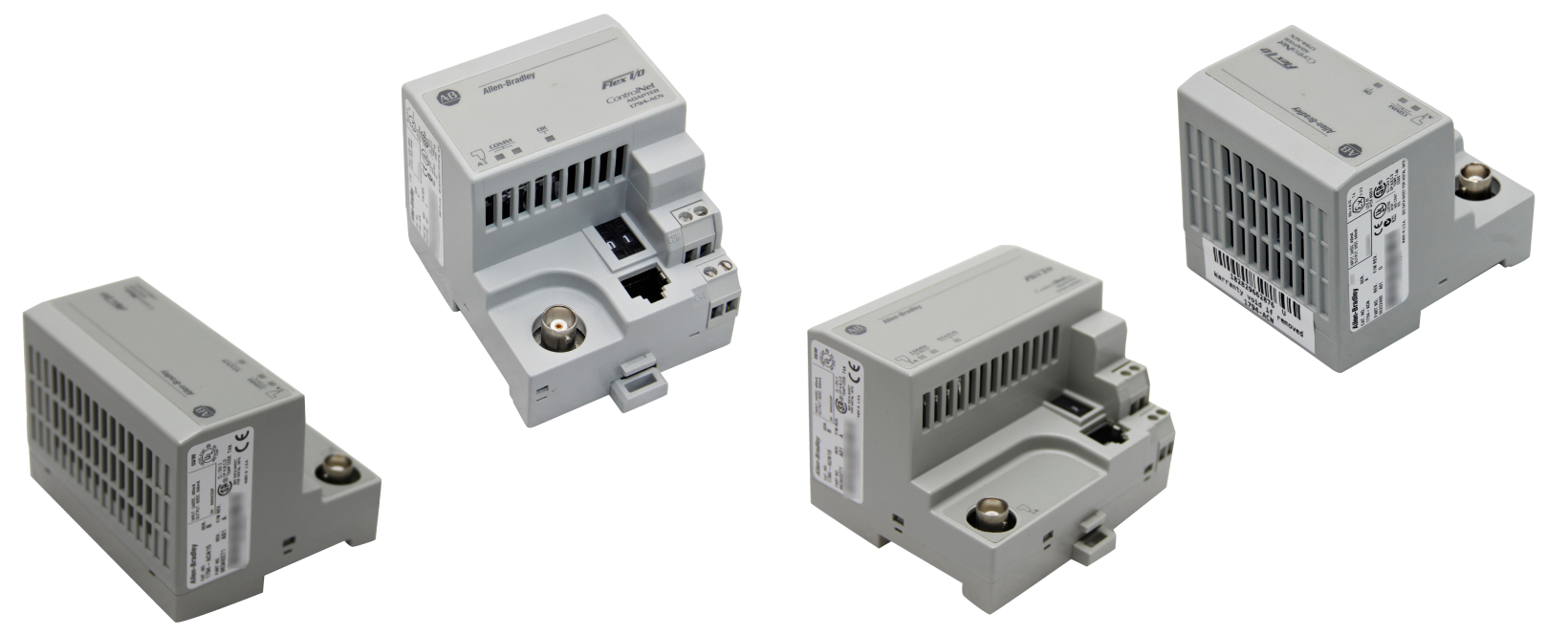 Collage of images depicting Flex I/O 1794 units